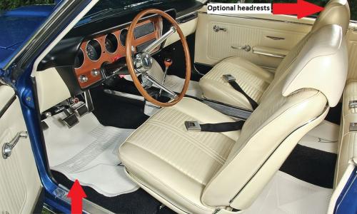 Factory headrests on bucket seats - 1966 Pontiac GTO.jpg