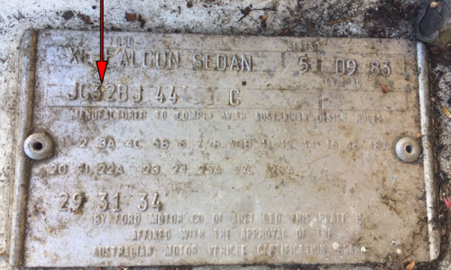 Ford Fairmont Ghia XE ESP chassis plate model code and body prefix code  (2).png