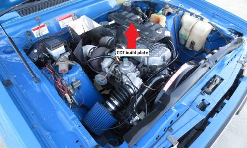 Ford Falcon XE Grand Prix Turbo - Dick Johnson (12) carby inlet manifold.jpg