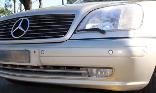 Front bumper sensors C140 Mercedes coupe CL500 S500.jpg
