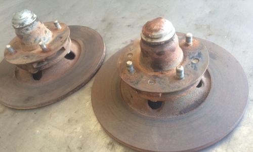 Front disc rotors.JPG