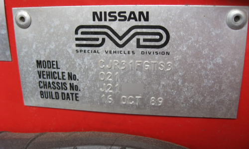 GTS2 Skyline R31 Australia Number 021 SVD build plate Silhouette.png