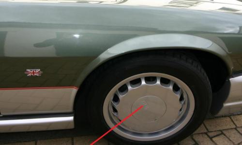 Green over silver 1985 Jaguar XJR-S TWR 6.jpg