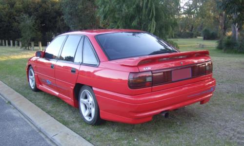 HSV GTS VP red commodore 1992 rear corner image.jpg