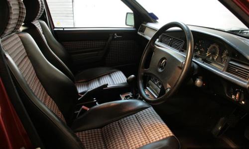Half leather interior - 190E 2.5.jpg