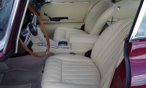 Jaguar 1968 Series 1.5 E-type XKE Cream interior image (2).png