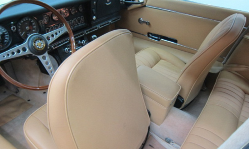 Jaguar 1968 Series 1.5 E-type XKE beige interior image (1).png