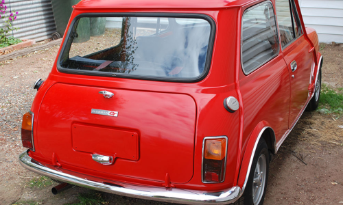 Jet Red Leyland Mini Australian Clubman GT.png