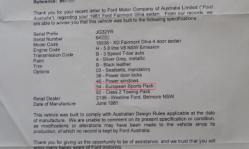 Letter from Ford Australia confirming VIN Serial number for XD ESP Option 54 (1).png