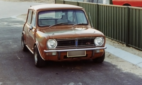 Leyland Mini CLubman GT Australia Arianca Tan image.png