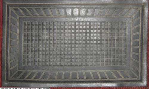 MK1 Cooper S Driver's heel pad carpet 1964 copy.png