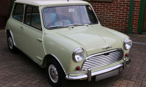 MK1 Morris Cooper S Old English White (WT3) on Fiesta Yellow (YL11) paint image.png