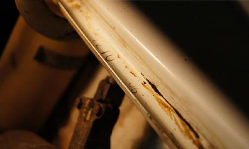 MK2 Australian Cooper S Build Number in drip channel passenger side of hood.jpg