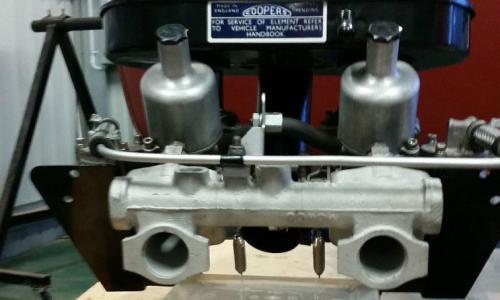 MK2 Cooper S carburetters MOWOG Australia.JPG