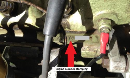 MK2 Cooper S engine number 9FXEY Australia.jpg