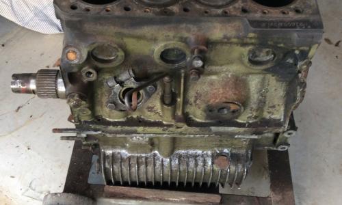 MK2 Morris Cooper S Australia engine number.JPG