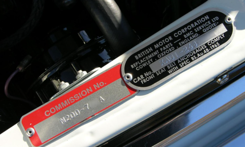 MK3 Mini Cooper S Commission number and car number tag VIN.png