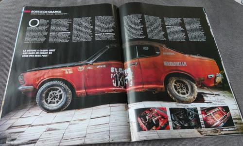 Magazine article Datsun 180B SSS 1974 Bandama Rally Rallye de Bandama (1).jpg