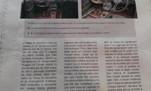 Magazine article Datsun 180B SSS 1974 Bandama Rally Rallye de Bandama (4).jpg