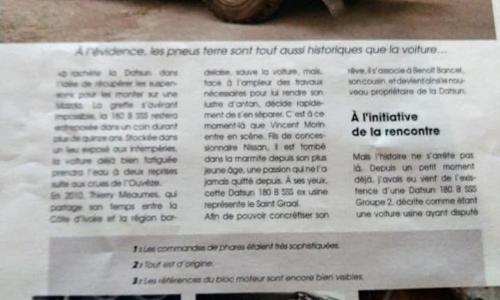 Magazine article Datsun 180B SSS 1974 Bandama Rally Rallye de Bandama (7).jpg