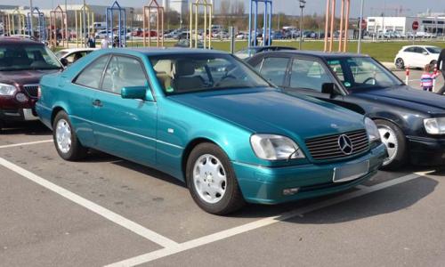 Mercedes C140 140 coupe Calypso Green paint code 279.jpg