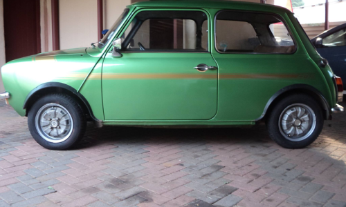 Metallic Green Leyland Mini GTS.png
