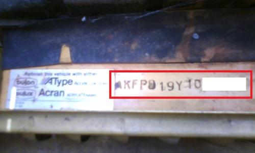Moke serial number on radiator shroud.jpg