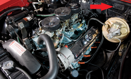 New ID plate location paint code 1966 Pontiac GTO.png