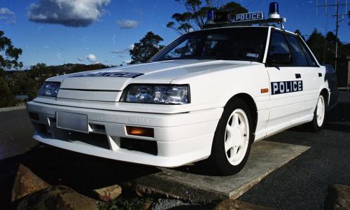 Nissan Skyline R31 GTS2 Tasmanian Police cars SVD 1990 (6).jpg