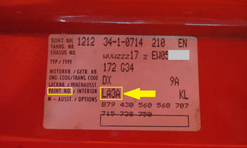 Paint code location sticker - MK1 GTI Campaign edition.png