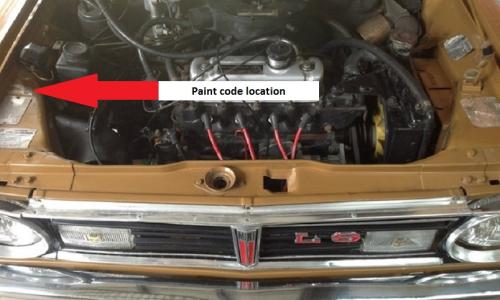 Paint sticker code location Leyland Mini 1275LS.jpg