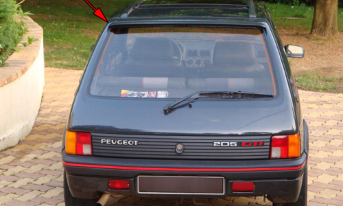 Peugeot 205 GTI rear spoiler Phase 1.5.png