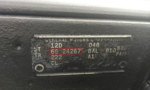 Pontiac GTO 1966 data plate.jpg