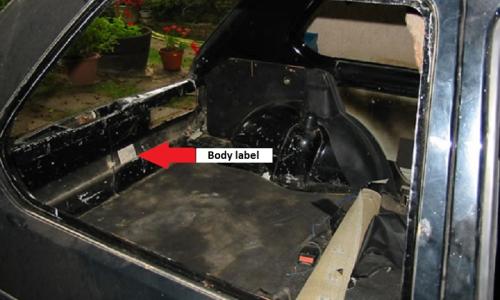 Possible locaton of the rear manufacturers build label GTI.jpg