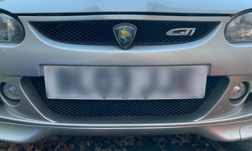 Proton Satria GTI front air dam badge grille 2001.png