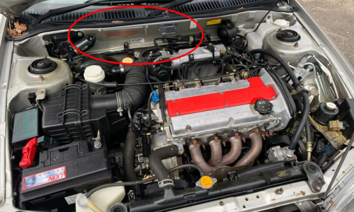 Proton Satria GTi bulkhead VIN number location image engine bay.png