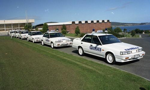 R31 Skyline Silhouette GTS Australian Tasmanian police car GTS1 SVD 1988 (4).jpg