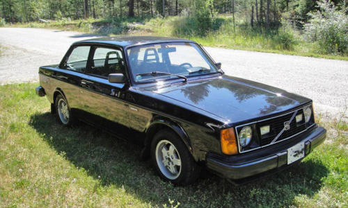 Rare Canadian black Volvo 242 GT image.png