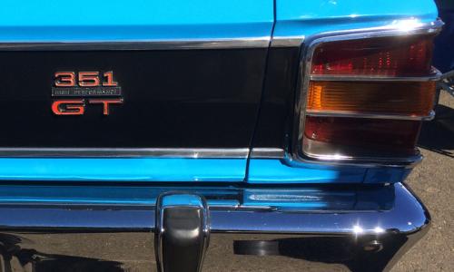 Rear badge 351 High Performance GT XW GT.JPG