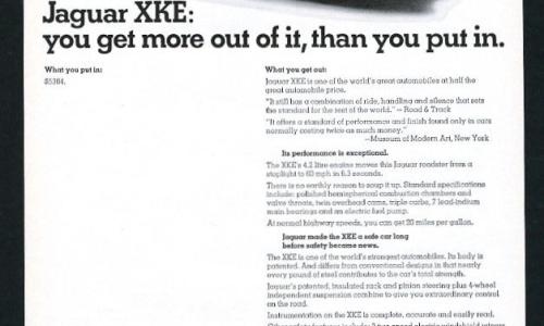 Series 1 Jaguar E-Type XK-E brochure advertisement original promotion material  (13).jpg