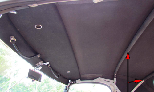 Series 1.5 E-Tye Jaguar XKE 2 convertible roof bows 1968 image (1).png