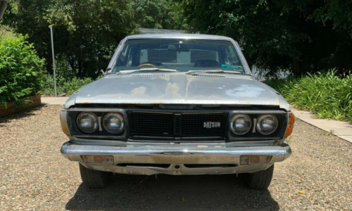 Silver Datsun 180B 610 Bluebird SSS front image.png