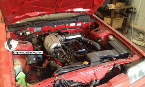 Skyline R31 GTS2 silhouette engine number location.png