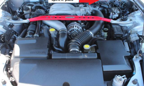 Spirit R plate location Mazda RX-7 Spirit R.png
