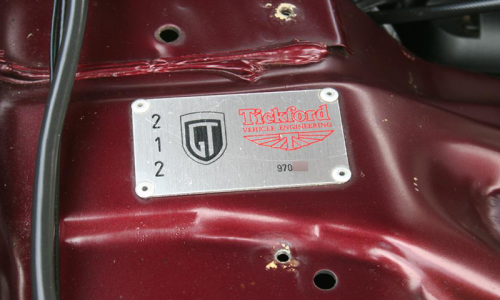 TVE build plate numbertickford Sparkling Burgundy Metallic Ford Falcon EL GT number 212 of 250 1997 (2).png
