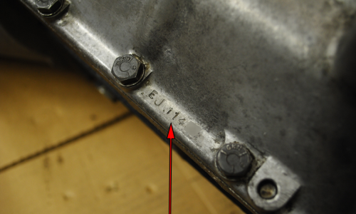 Top of gearbox number stamping flange edge E-Type Series 1.5.png
