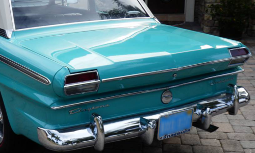 Turquoise 1965 Studebaker Daytona Sports sedan 2 door information  (4).png