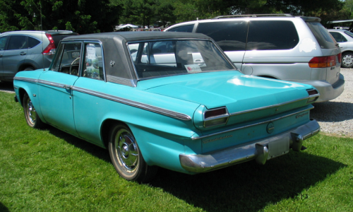 Turquoise Studebaker Daytona with Black roof.png