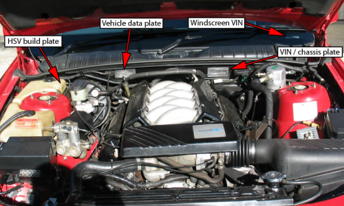 VP HSV GTS body number chassis number locations image.png