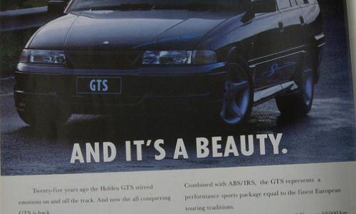 VP HSV GTS magazine advertisement image 1992.jpg